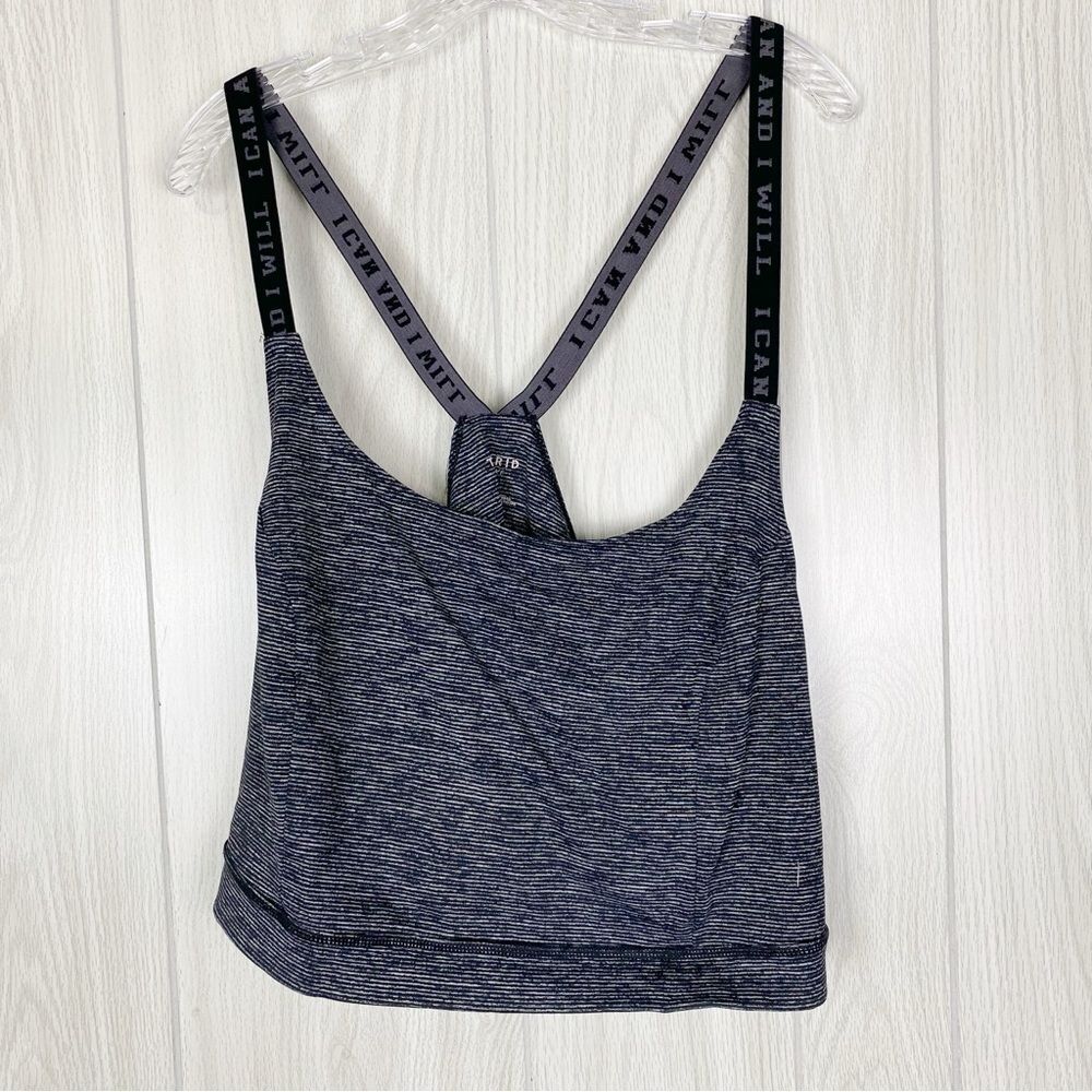 Torrid | Active Space Dye Striped Sports Bra Size 4X
